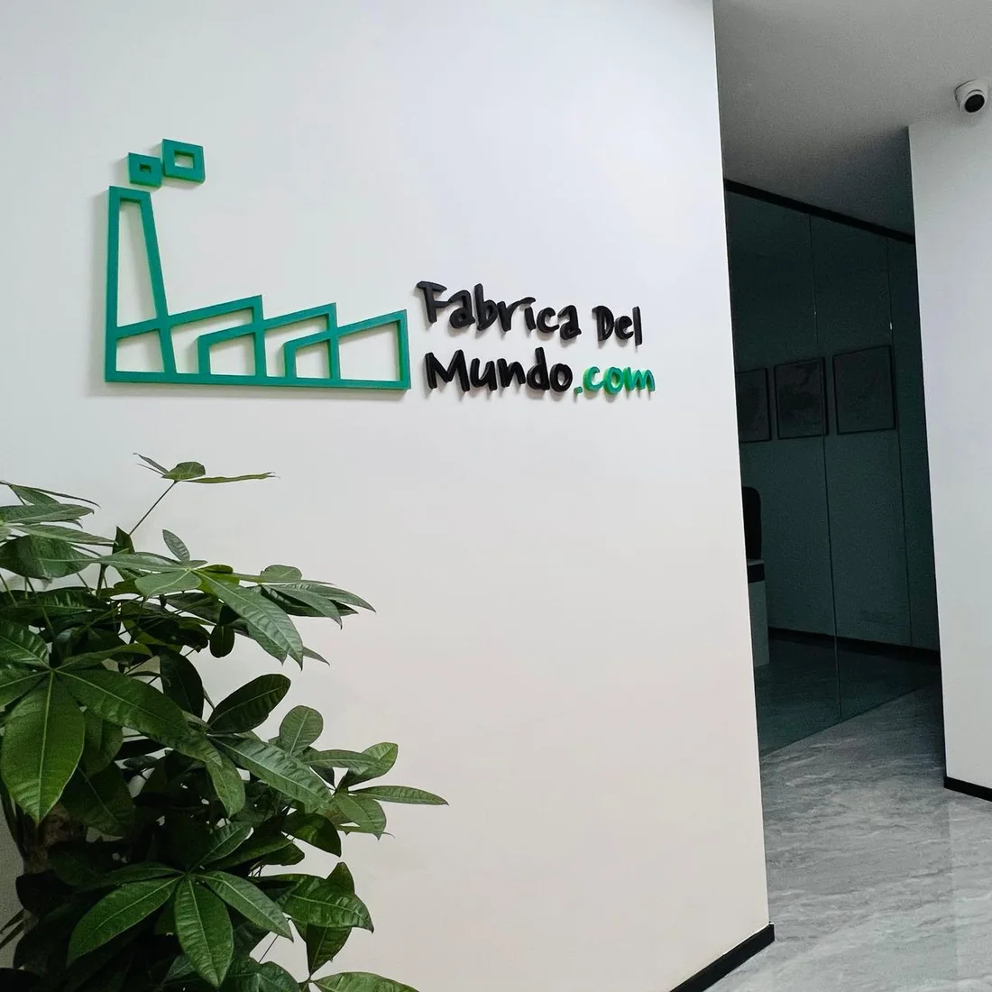 Recepción de la oficina de Fábrica del Mundo en Yiwu